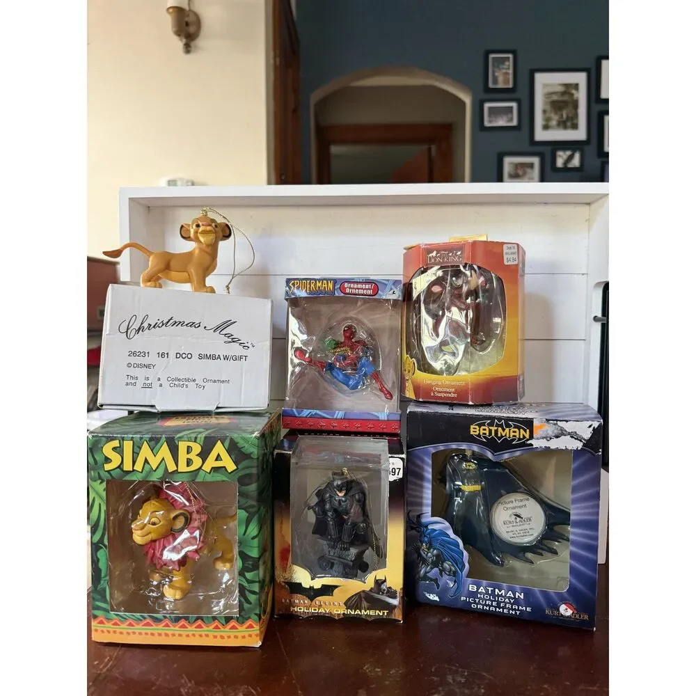 Lot of Vintage Disney Ornaments 90s-2000s